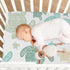 Tribal Sea Turtle Crib Sheets for Boys and Girls, Soft and Breathable, 52 x 28 x 9 Inches