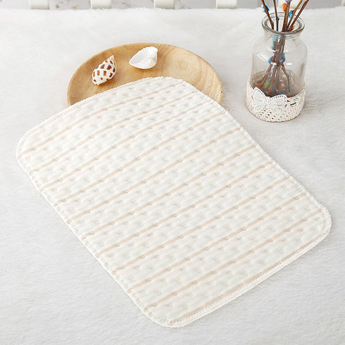XAGMODSHN Cotton Diaper Changing Pad Cotton Diaper Mat Anti Leak & Easy to Carry Provides A Convenient Urination
