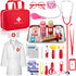 XZZO Doctor Kit for Kids, 36 Pcs Pretend Doctor Playset kit for Toddlers