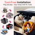 Fodkh 2 6.9 2 Dual Baby Car Camera for Kids Split Screen Ultrawide HD Display with Cameras, IR Night Vision, Easy