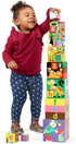 Melissa & Doug Deluxe 10-Piece Alphabet Nesting and Stacking Blocks