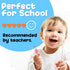 Set 10 Teacher-Recommended TinyGeeks Jumbo Pencils - of Triangle-Shaped Colored Pencils for Toddlers and Preschoolers
