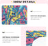 Pigsaly 80s 90s 27x39 Inch Crib Sheets Colorful Tape Baby Sheet for Standard Crib Mattress Boys Girls Toddler Bed
