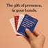 140 Communication Friends are Human | Conversation Cards to Help Deepen Friend Relationships | Card Game for Bonding
