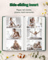 Photo Album 4x6 with 300 Pockets - Slip-in Picture Albums, Linen Cover Memory Book for Wedding and Family