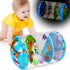 Crawling & Walking Baby Toys - Glowing Jumbo Inflatable Rolling Infant Toys for 0-6 Months to 12-18 Months, Sensory
