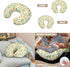 Sarogrorin Leaves Dinosaurs Baby Lounger Cover Dinosaur Eggs Nest Cover Breastfeeding Nursing Pillow Covers Detachable