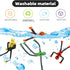 12pcs Shape Changing Spaceman Robot Toy, Suction Cup Toys,Telescopic Pop Tubes Fidget Toys,Autism Sensory Toys for Kid