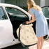 Pea Pod Muslin Baby Car Seat Cover, with Extra Large Mesh Window Breathable Infant Car Seat Canopy Cover, Universal Fit