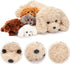 MorisMos Dog Stuffed Animal Plush Toys, Soft Mommy & Babies Set, Large Dog Plush Toy for Kids