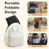 mommore Portable Changing Pad for Baby Newborn Water Resistance Detachable Travel Diaper Changing Mat with Wipes