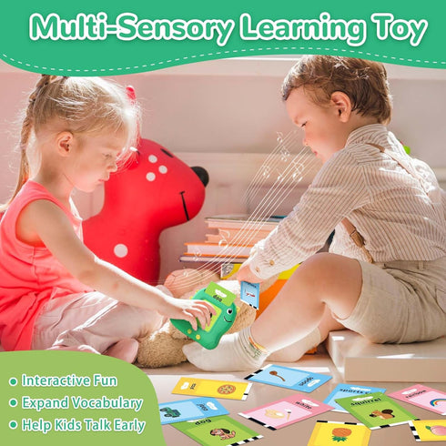 510 1-3 2-4, 2 3 4 5 6 Alotwan Toddler Toys Talking Flash Cards with Sight Words, Montessori Learning Toys for Toddler