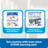 Learning Resources STEM Explorers Pixel Art Pro - Critical Thinking, Math Manipulatives, Problem Solving Skills