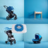 Garosa Portable Baby Wipes Dispenser Holder Cute Wet Wipe Container Outdoor Travel Stroller Wet Wipes Box Reusable