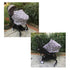 Nursing Cover for Babies, Versatile Baby Car Seat Cover for Newborn, Grey with White Arrow