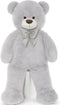 Tezituor Big Teddy Bear 4 Feet, Soft Giant Stuffed Animal Life Size 47 Inch Plush Bear Toy for Valentine's Day Gift