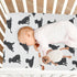 Vdsrup 52 28 9In Crib Sheets for Boys Girl Labrador Retriever Breathable Mini Crib Mattress Sheets Fitted, Dogs Toddler