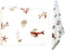 Leyl&Ari Baby Swaddle Blanket & Lovey Set | Newborn Receiving Blanket Paci