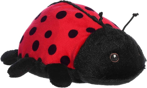 6 Inches Aurora Responsibly Made Eco Nation Eco Softies Ladybug Stuffed Animal - Ideal for Playtime Adventures