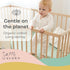 9" 28" 52" Fitted Crib Sheets - Organic Cotton Jersey Knit Crib Beddings - Fits Standard Baby Crib Mattress - x x - Bay