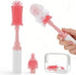 Chuya Baby Bottle Brush Kit -Upgraded Silicone Bottle Cleaning Brush & Nipples