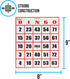 Regal Bingo - Easy Read Jumbo Bingo Cards, 50 Count, Perfect for Large Groups, Non-Repeating Set