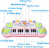 24 1-4 Toddler Piano Toy Keyboard, Keys Toy Piano for Baby, Multifunctional Baby Pianos Girl Toys Kids Keyboard