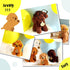 4 Pcs Cute Dog Stuffed Animal Toy, 7 Inch Plush Puppy Stuffed Animal for Boys and Girls, Party Decorations, Birthday