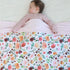 BORITAR Baby Blanket for Girls, Super Soft Double Layer Minky with Dotted Backing, 30 x 40 Inch