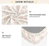 miaozhen 1 Pack 52x28 Cotton Baby Crib Sheets for Boys Girls Soft Comfy Naughty Grassland Floral Pink Playard Mattress