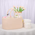COMSE Large Baby Diaper Caddy Organizer for Girl Boy, Car Caddy with Handles, Cotton Rope Basket for Changing Table