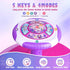 1-3 360 1 2 3 VROGTIK Sit and Spin Toys for Toddlers Girls, Toddler Spinning Seat with LED Lights and Music Christmas