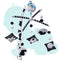 Montessori Mobile Baby for Crib (TINITIGIES) - Black and White Mobile Give