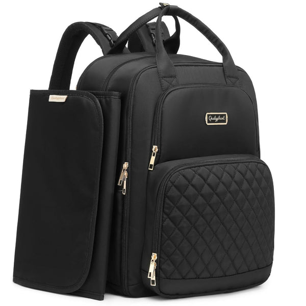 Qualyphant Diaper Bag Backpack - Extra Large Diaper Bag for 2 Kids