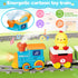 1-3, Counting, 6 12-18M Learning Toy for Toddlers Electric Toys Trains with Lights, Music & Steam, Matching & Sorting