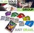 Mythical Creatures Drawing Art Prompts for Kids to Sketch Funny Animals Together! 150 Prompt Cards for Creative Games,