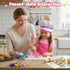 Sets, 32PCS LovesTown Kids Cooking and Baking Pretend Play Toys for Toddler Dress Up Clothes Birthday for Girls