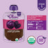 Plum Organics Stage 1 Organic Baby Food, Just Prunes, 3.5 Ounce Pouch, Pack of 4, Packaging May Vary