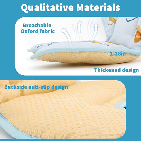 Runhike High Chair Cover Replacement Compatible with Ingenuity Soft Cushion with Anti-Slip Pad and Protecting Water