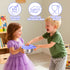 2 Pack 9 OZ BUSOHA Stainless Steel Toddler Snack Cups - Spill-Proof Baby Snack Containers with Lid Travel Snack