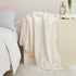 30x40 inches, Cozy CYMULA Kids Blanket for Boys Girls Soft Fuzzy Swaddle Throw Blanket for Crib Stroller, White