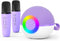 goopow Mini Karaoke Machine Speaker for Kids Adults, Portable Bluetooth Microphone Song Toys