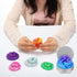 12 Pcs Heat Sensitive Color Changing Fidget Putty, Sensory Fidget Toy for Boys Girls, ADHD Stimulation, Classroom