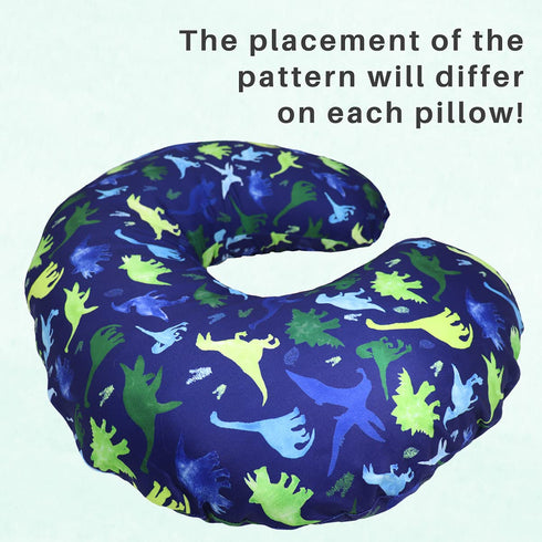 Dinosaur Nursing Pillow Cover, Breastfeeding Pillow Slipcover for Baby Boys & Girls, Nursing Pillow Case for Newborn