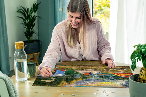 1000 12000076 Ravensburger Calm Campsite Piece Jigsaw Puzzle for Adults - - Handcrafted Tooling, Made in Germany, Every