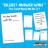 Kids Create Absurdity Fun Card Game for Kids - Fill in The Blank Game for Boys-Girls Ages 6-12, Perfect for Family