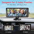 Fodkh 2 6.9 2 Dual Baby Car Camera for Kids Split Screen Ultrawide HD Display with Cameras, IR Night Vision, Easy