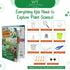 Wellegance Twigs 8-12 19 Set Plant Science Kit for Kids Ages | STEM Educational Gift with Experiments | Grow Real