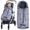 Yobee Toddler Stroller Bunting Bag, Warm Insulation Baby Footmuff for Stroller, Adjustable Winter Blanket, Cold Weather