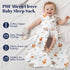 12-18 2-Way 2 Pack PHF Warm Micro-Fleece Baby Sleep Sack Months, Soft Baby Wearable Blanket, Zipper Sleeping Bags